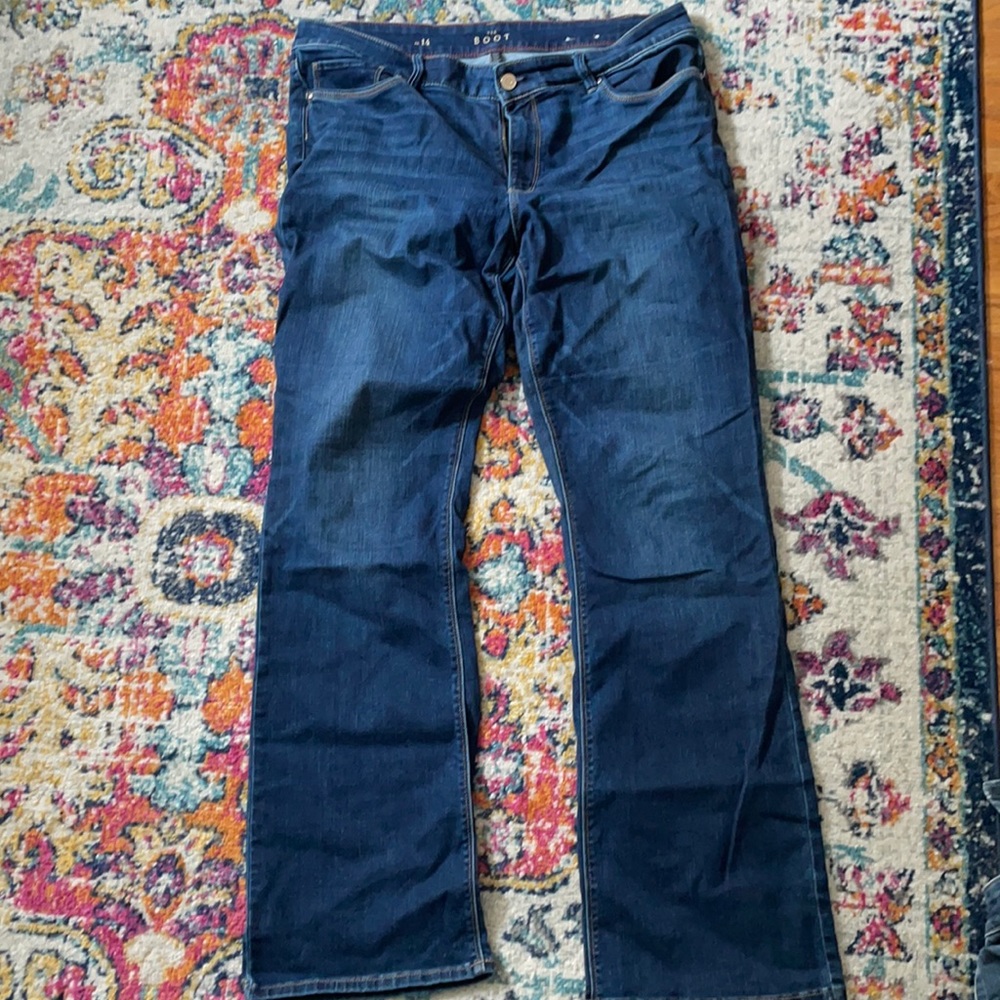 White House Black Market bootcut jean
